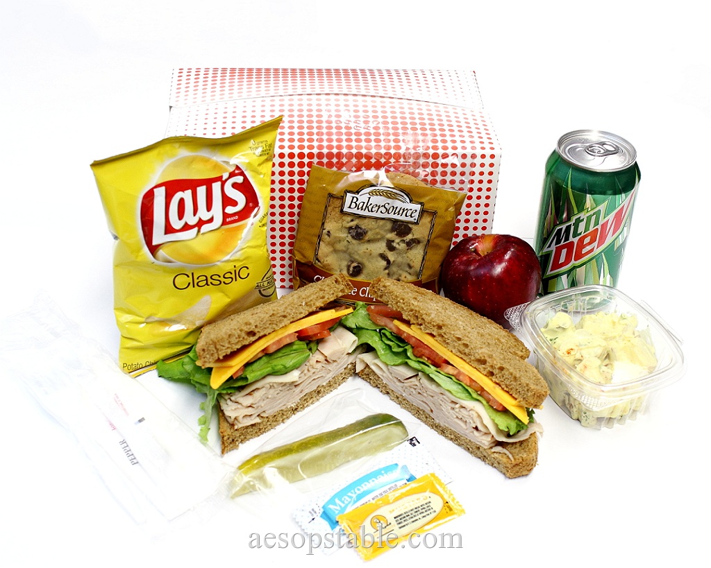 Box Lunch Sandwiches | Aesop's Table